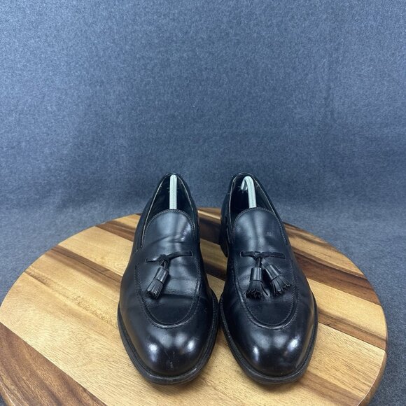 Footjoy Classics Black Leather Tassel Loafer Mens Sz 12C Casual Slip On Shoes - Picture 3 of 12